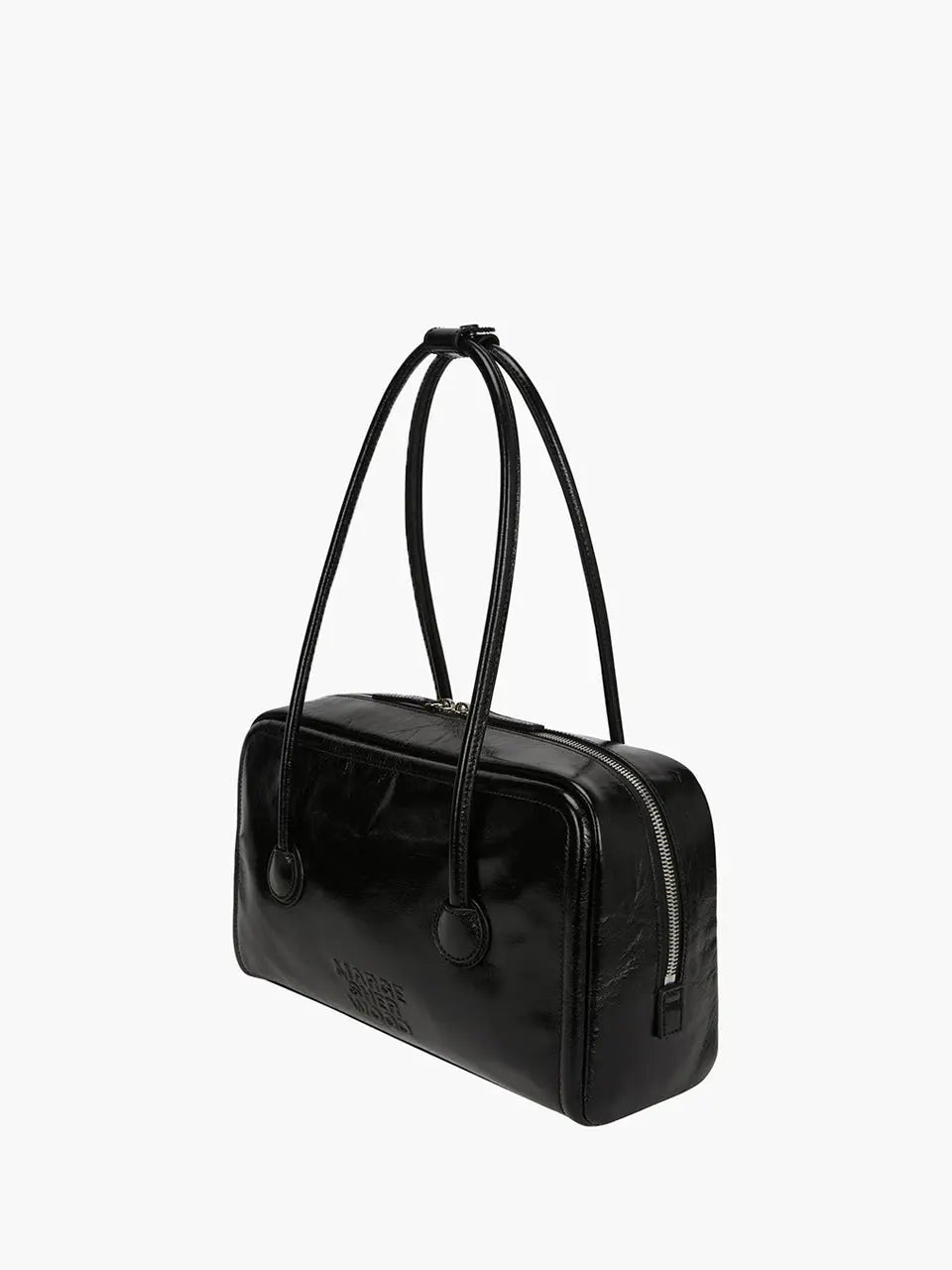 SOFT BOSTON SMALL_black crinkle margesherwood