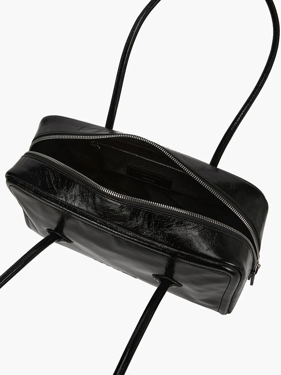 SOFT BOSTON SMALL_black crinkle margesherwood