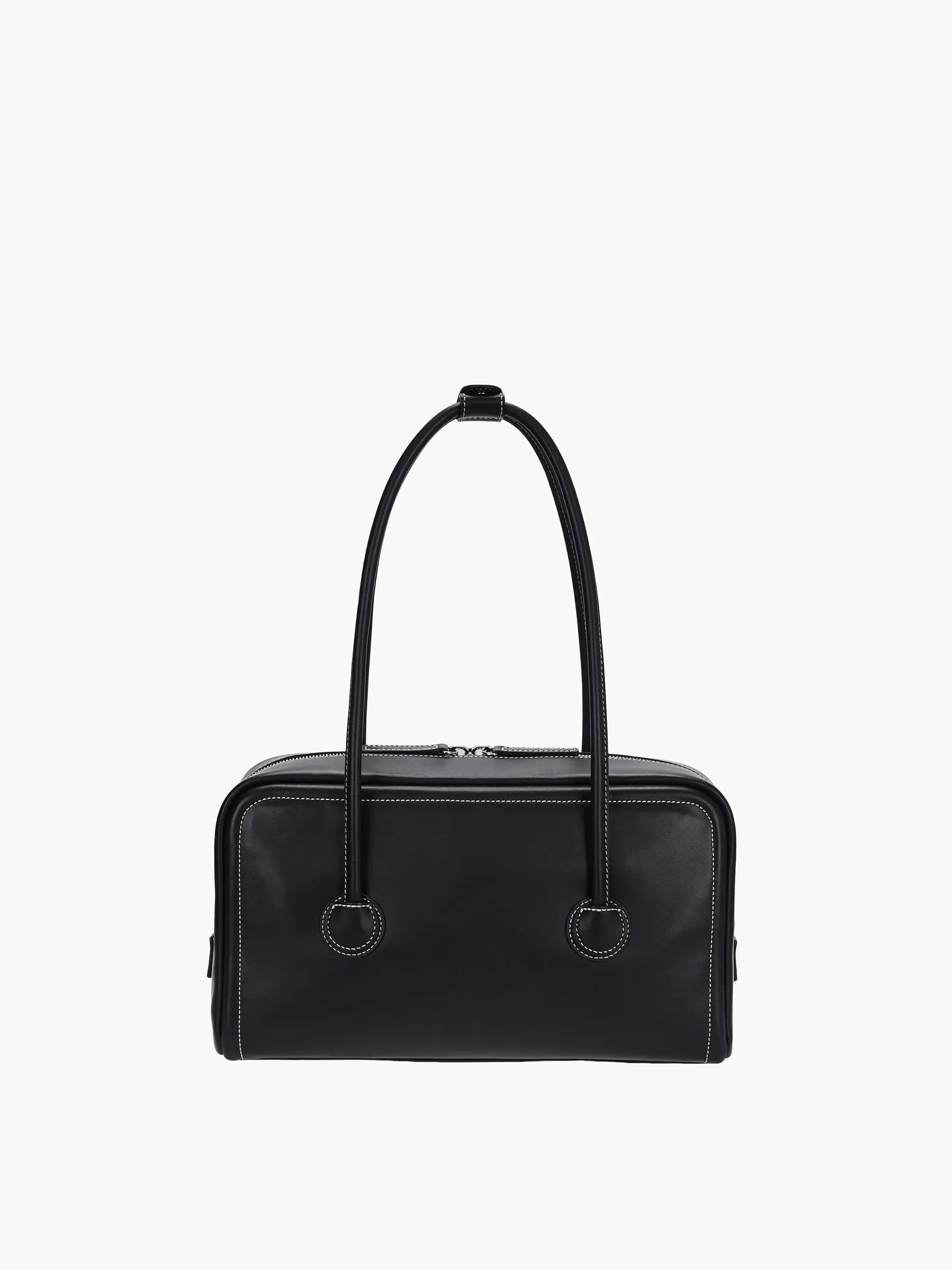 SOFT BOSTON SMALL_black plain margesherwood