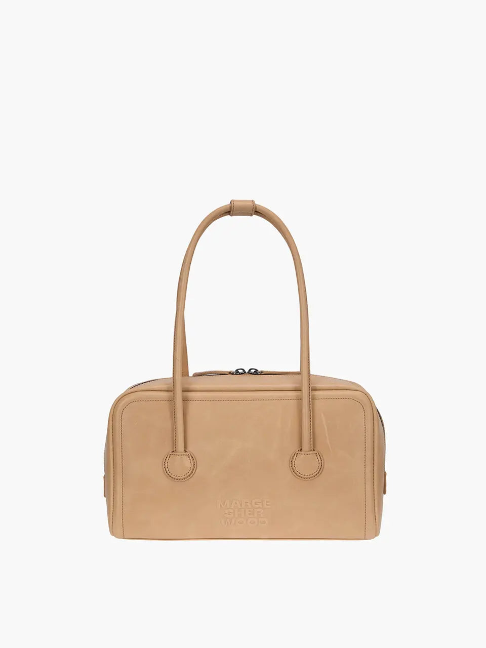 SOFT BOSTON SMALL_french beige pull-up margesherwood