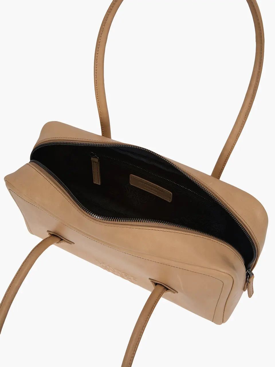 SOFT BOSTON SMALL_french beige pull-up margesherwood