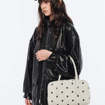 SOFT BOSTON SMALL_blond wood printed suede margesherwood