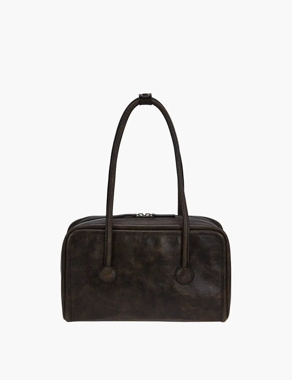 SOFT BOSTON_brown+black two-tone cracked margesherwood
