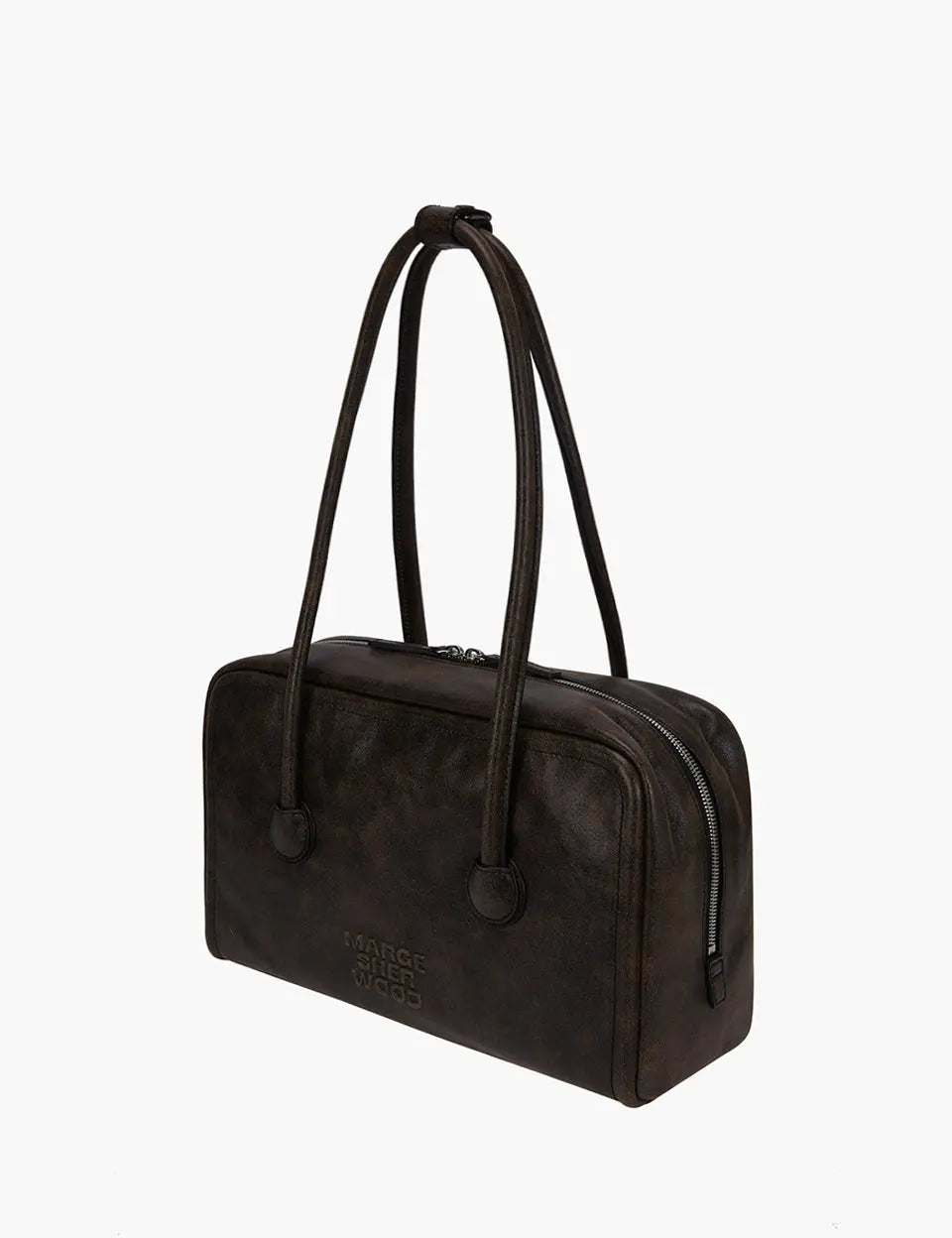 SOFT BOSTON_brown+black two-tone cracked margesherwood