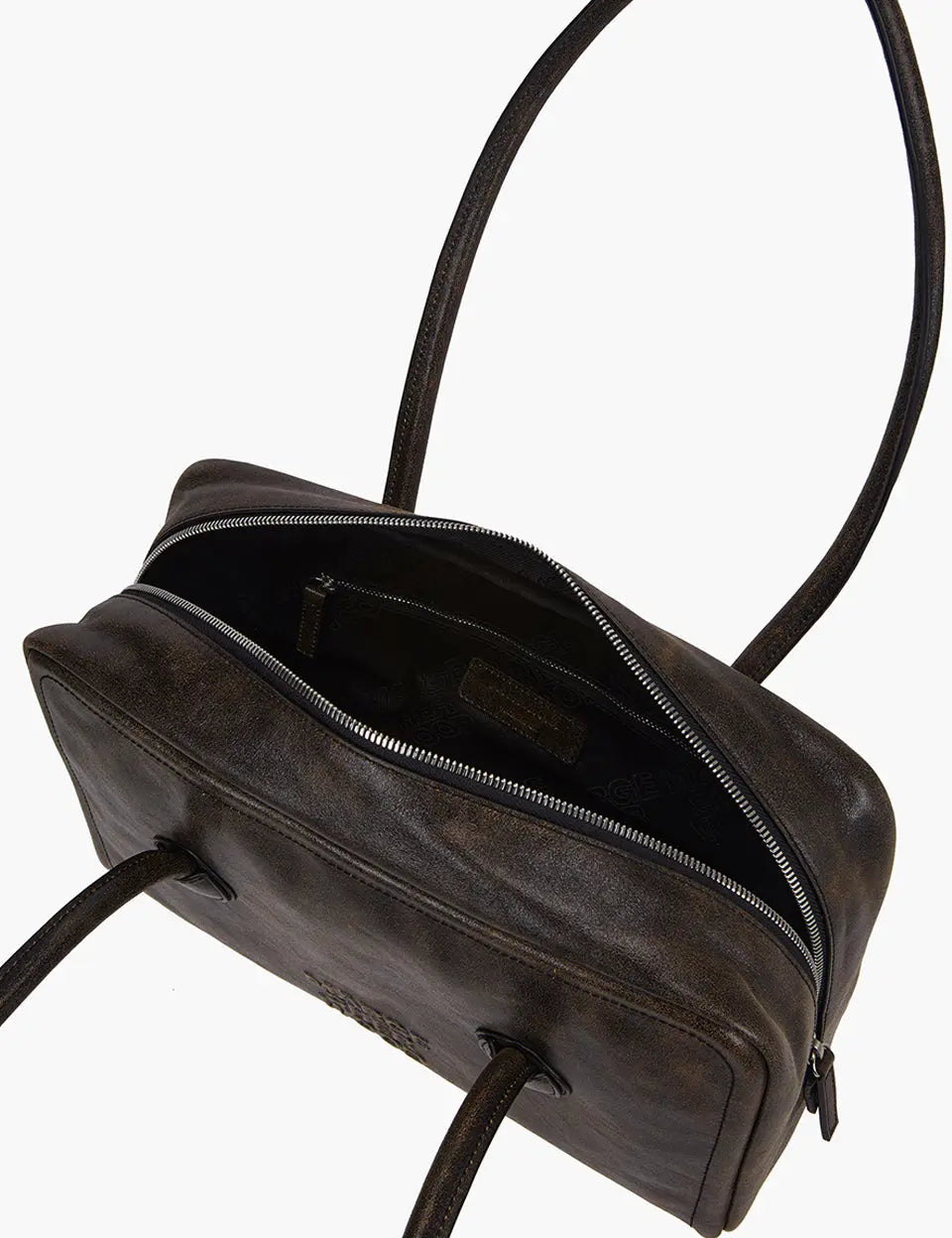 SOFT BOSTON_brown+black two-tone cracked margesherwood