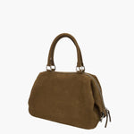 DUMPLING TOTE_chestnut nubuck margesherwood