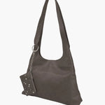 HALTER HOBO LARGE_taupe washed nappa margesherwood
