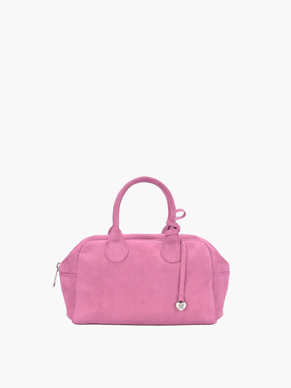 HEART CHARM_pink suede margesherwood