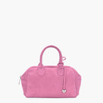 HEART CHARM_pink suede margesherwood