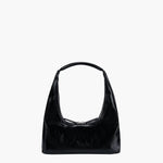 HOBO SHOULDER_black crinkle margesherwood