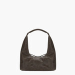 HOBO SHOULDER_washed brown pull-up margesherwood