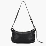 OUTPOCKET HOBO MINI_black glossy plain margesherwood