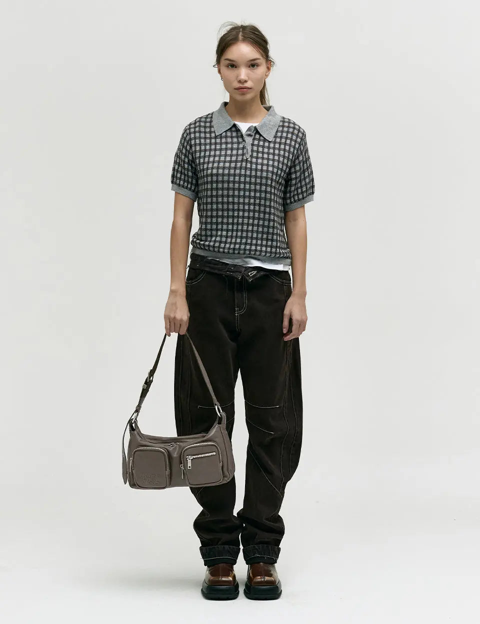 OUTPOCKET HOBO_taupe washed nappa margesherwood
