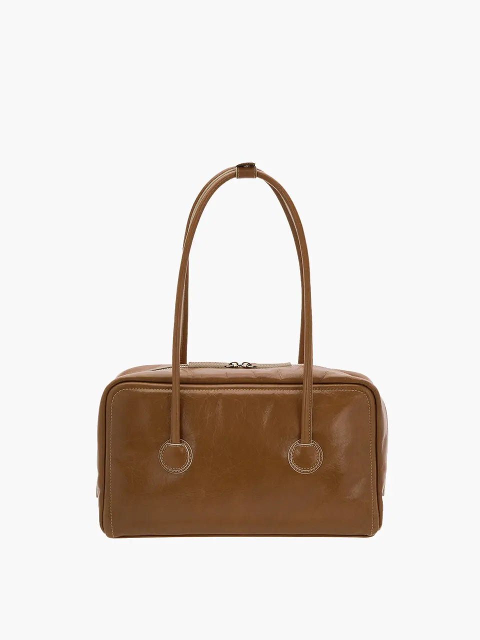 SOFT BOSTON_brown crinkle margesherwood