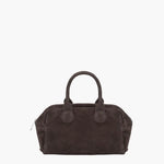 SOFT BOWLING_choco brown suede margesherwood