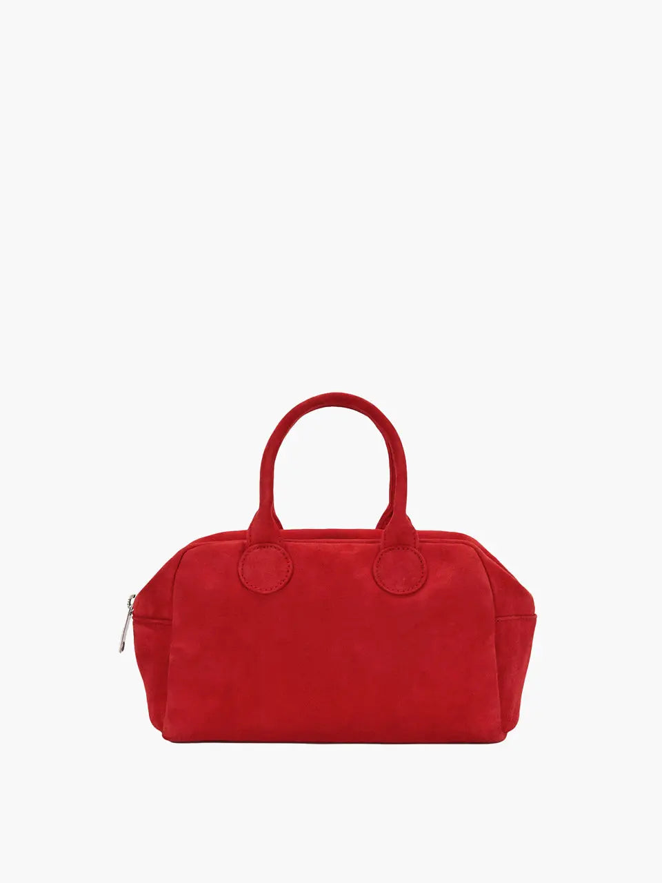 SOFT BOWLING_red suede margesherwood