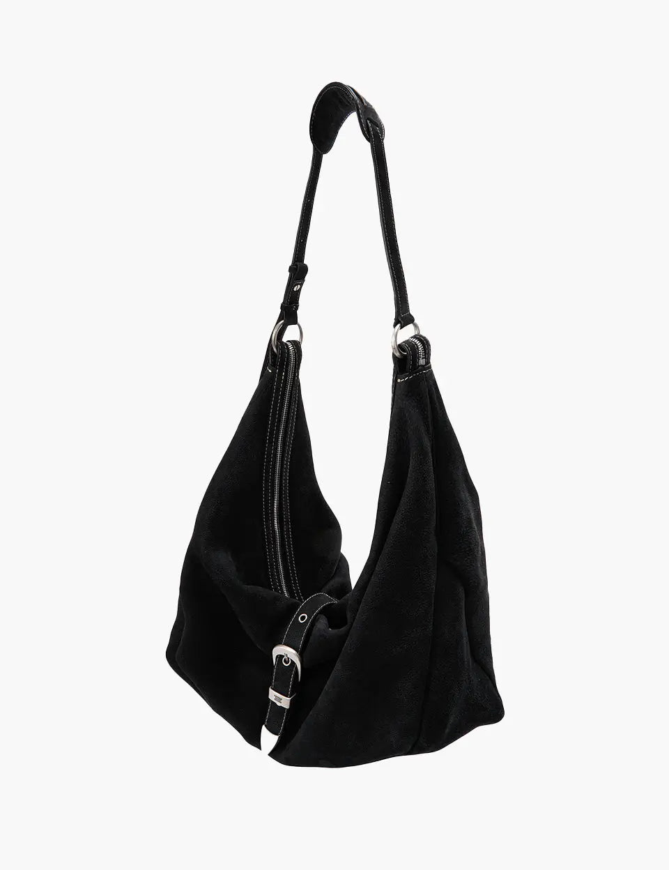 BELTED HOBO_black nubuck margesherwood